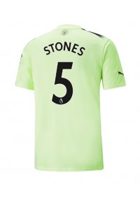 Manchester City John Stones #5 Fotballdrakt Tredje Klær 2022-23 Korte ermer